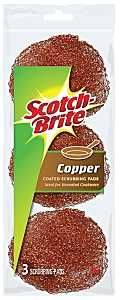 213C COPPER SCRUB PADS 3PK