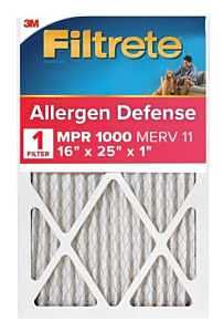9801-4 FILTER AIR 16X25X1IN