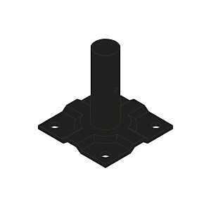 QFSM3 SURF MOUNT BRACKET 3X3IN