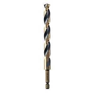 DWA5028 DRILL BIT BLK&amp;GLD 7/16