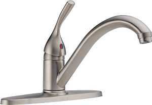 400-SS-DST FAUCET KITCHN 1H SS