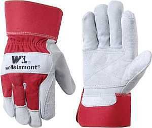 4050XL WORK GLOVES GRY/RED XL