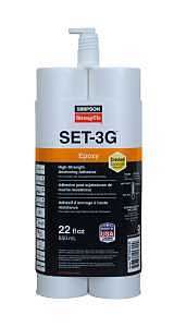 SET3G22-N EPOXY ADHESIVE 22OZ