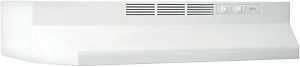 413001 RANGE HOOD DL WHT 30IN