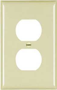 JUMBO WALL PLATE 1G 1DPX IVORY
