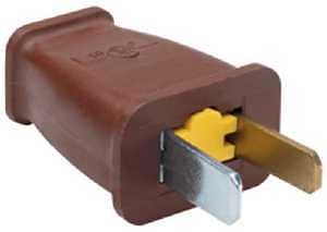STRT BLADE PLUG BRN 2P 2W 15A