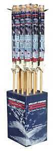 AA99008-ORGILL WD POLE US FLAG
