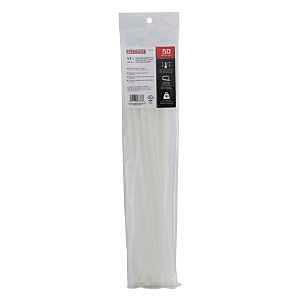 CABLE TIE 17IN 180LB 50PC BLK