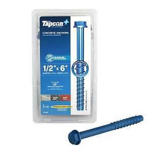 11421 CONCRETE SCREW 1/2X6IN