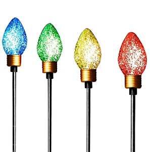 STAKE BULB FACETED LED