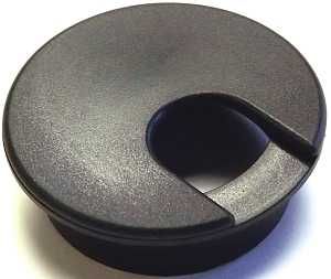 61606 GROMMET DESK BLK 2 IN