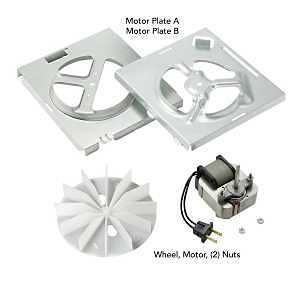 RE70BN REPL MOTOR KIT F/70CFM