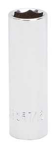 DEEP SOCKET 7/16IN 1/4DR 6PT