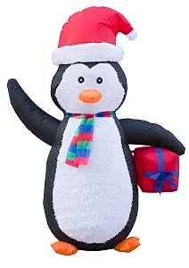 90519 INFLATBLE BEAR MOOSE 4FT
