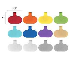 416-CL-V-MC/412 CABEL LABELS