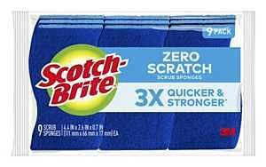 529-5 SCRUB SPONGE ZERO SCRTCH