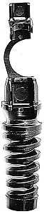 61418 CORD PROTECTOR NYLN BLK