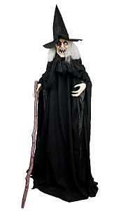56911 ANIMATED WITCH W/CNE 6FT