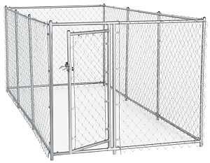 KENNEL DOG CHNLNK 4X5X10FT