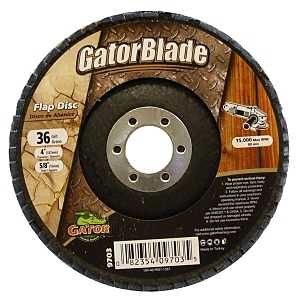 9703 DISC FLAP 4X5/8IN 36 GRIT