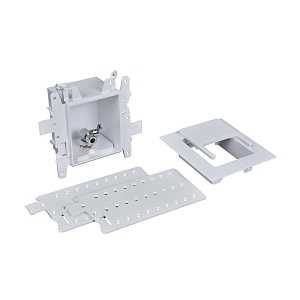 37899 BOX OUTLET T/D PEX BRASS