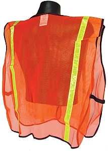 SVO1 VEST SAFETY MESH ORG 1IN