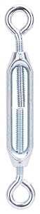 ZNC EYE/EYE TURNBUCKLE 1/4X7.5
