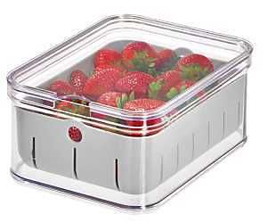 71643 BERRY STOR BIN CLEAR/GRY