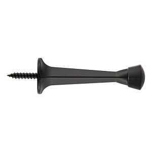 N830-537 DOOR STOP SQ MBLK 3IN