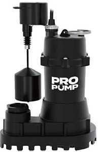 SUMP PUMP VERT CAST IRON 1/2HP