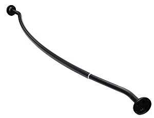 ROD CRTAN SHWR CRVD MB 52-72IN