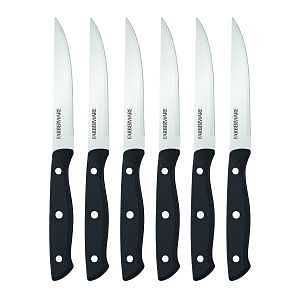 5256192 STEAK KNIFE SET SS BLK