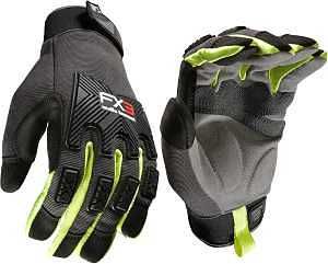 7861XL WORK GLOVES HI-VIZ XL