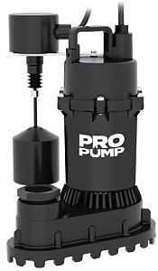 SUMP PUMP VERTICAL PLSTC 1/2HP