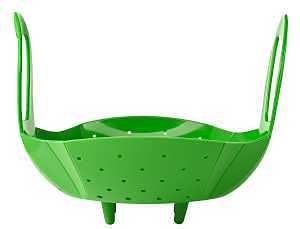 1142380 STEAMER SILICONE GREEN