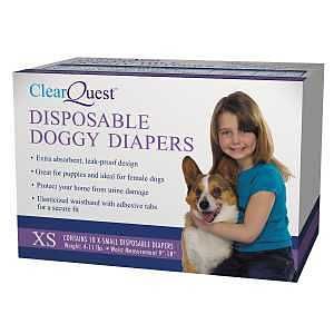 US948 10 DOGGY DIAPERS DISP XS