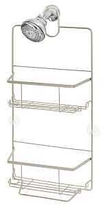 23855 SHOWER CADDY SATIN SLVR