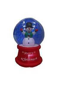 93016 INFLTBL SNWMN SNOW GLOBE