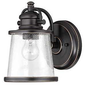 6204000 1-LT WALL FIXT AMB BRZ