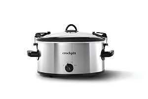 2131382 SLOW COOKER SILVER 6QT