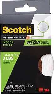 RF4740 FASTENER IN 3/4X5FT WHT