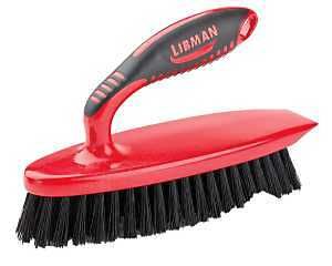 525 BRUSH SCRUB HNDL IRON RED