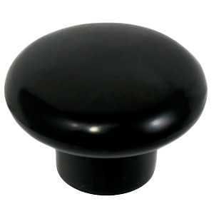 34615 CABINET KNOB PLASTIC BLK