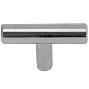 59919 CAB KNOB T-BAR POL CHRM