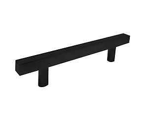12420 CAB PULL BAR SQ MAT BLK