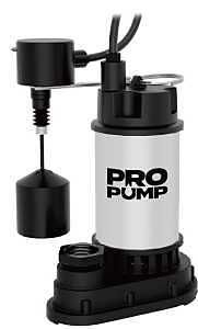 SUMP PUMP CAST IRON & SS 1/2HP