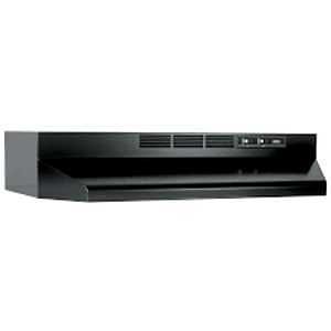 413023 RANGE HOOD DL BLK 30IN