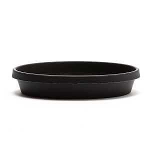 STT0600 SAUCER TERRA BLACK 6IN