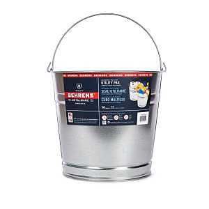 1214GS UTIL PAIL GALV STL 14QT