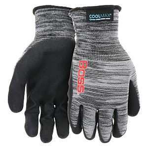 B31151-L COATED GLOVES BLACK L